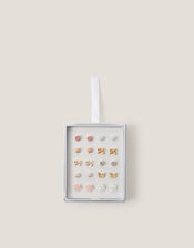 10-Pack Mix Stud Earrings, , large