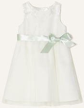 Baby Freya Lace Bridesmaids Dress , Ivory (IVORY), large