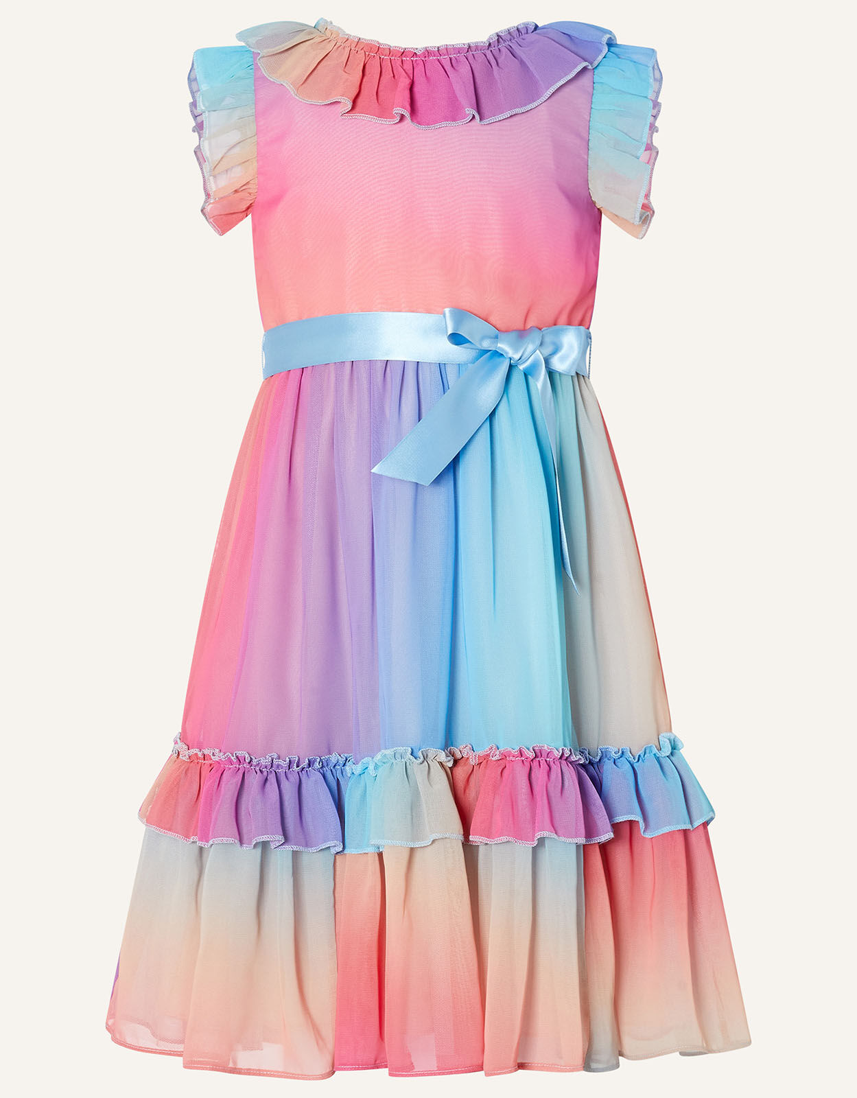 Monsoon rainbow discount dress