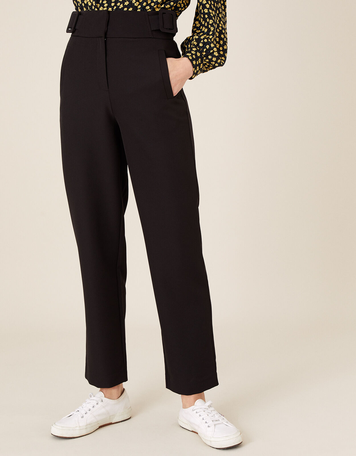 Monsoon black trousers top