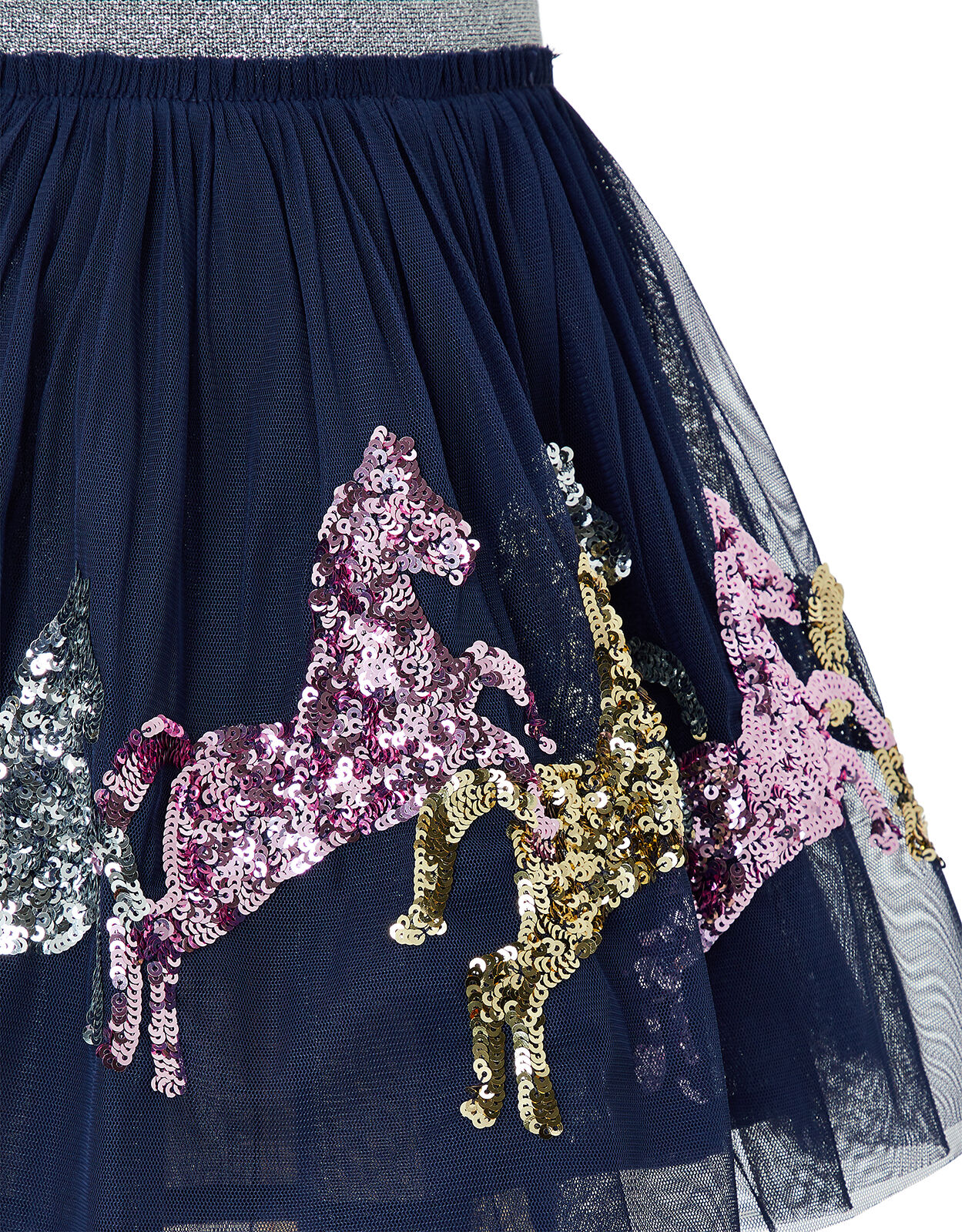 Disco Jessie Horse Tutu Skirt Blue