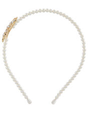 Diamante Butterfly Headband, , large