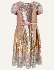 Sparkle Sequin Dress , Gold (ROSE GOLD), large