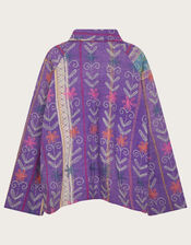 La Galeria Elefante Gypsy Jacket, Purple (PURPLE), large