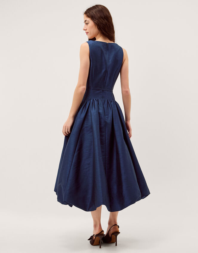 Mila Fit and Flare Midi Dress Blue | Evening Dresses | Monsoon US.