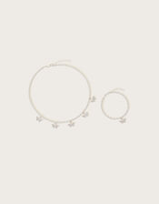 Susie Diamante Butterfly Jewellery Set of Two, , large