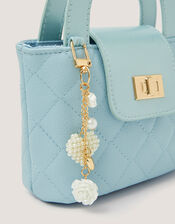 Pearl Charm Quilted Bag, , large