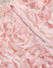 Rose Appliqu&eacute; Cape, Pink (PALE PINK), large