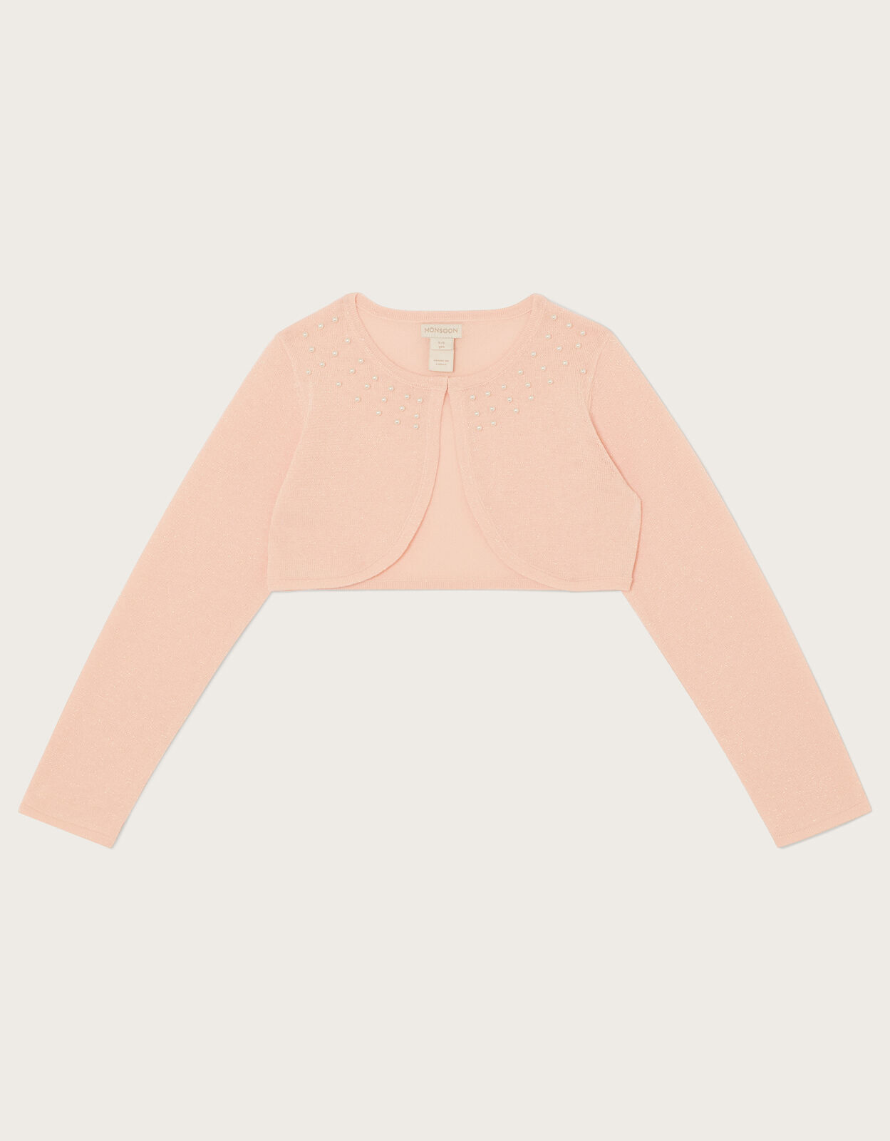 Monsoon pink top cardigan
