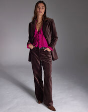 East Boot Cut Trousers, Brown (BROWN), large