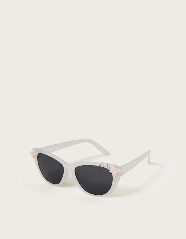 Sparkly Butterfly Cat Eye Sunglasses, , large