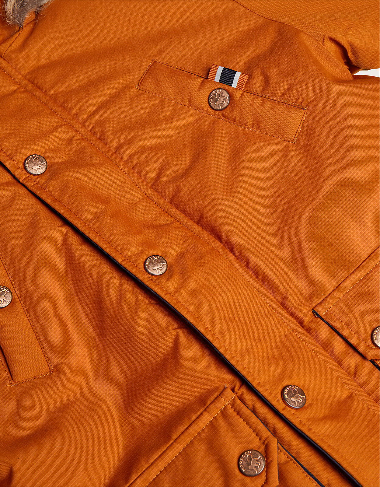 Monsoon clearance orange coat