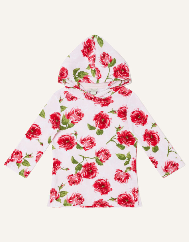Baby Rose Towelling Dress, Pink (PINK), large