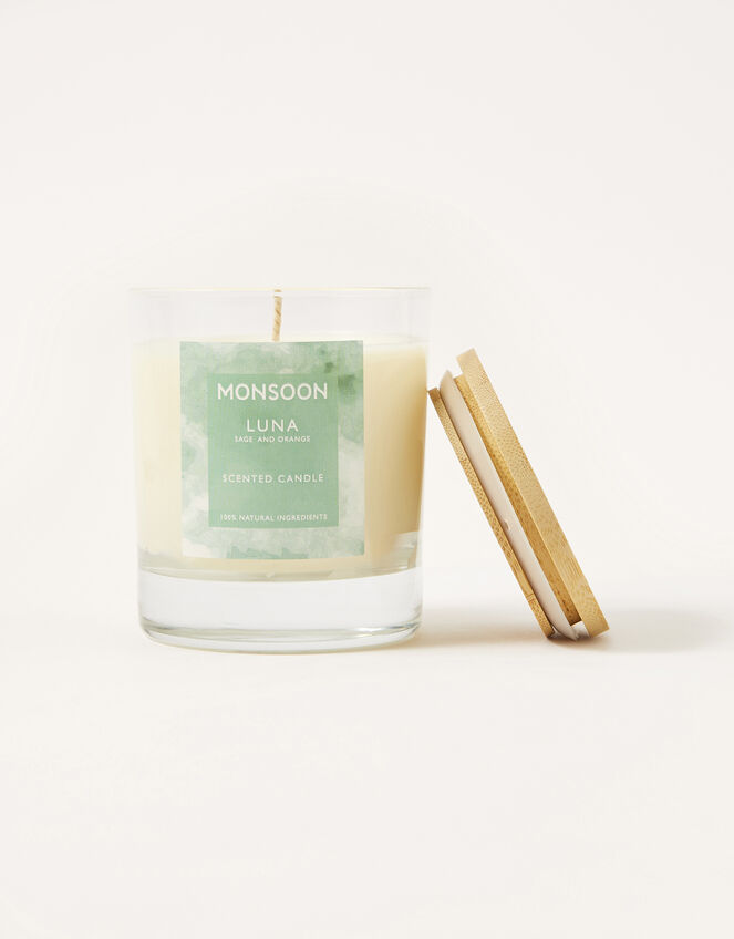 Luna Natural Sage Orange Scented Candle, , large