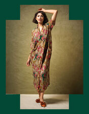 One Hundred Stars Autumn Chintz Rachel Dress, Multi (MULTI), large