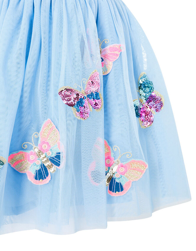 Disco Butterfly Skirt, Blue (BLUE), large