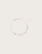 Ella Leaf and Rose Jewellery Set, , large