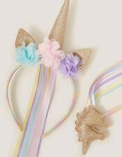 Unicorn Headband & Wand Set, , large