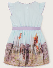 Wild Horse Dress WWF-UK Collaboration, Blue (PALE BLUE), large