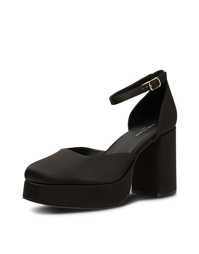 Shoe The Bear Platform Heels, Black (BLACK), large