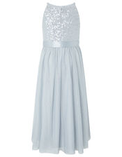 Truth Sequin Maxi Dress, Grey (GREY), large