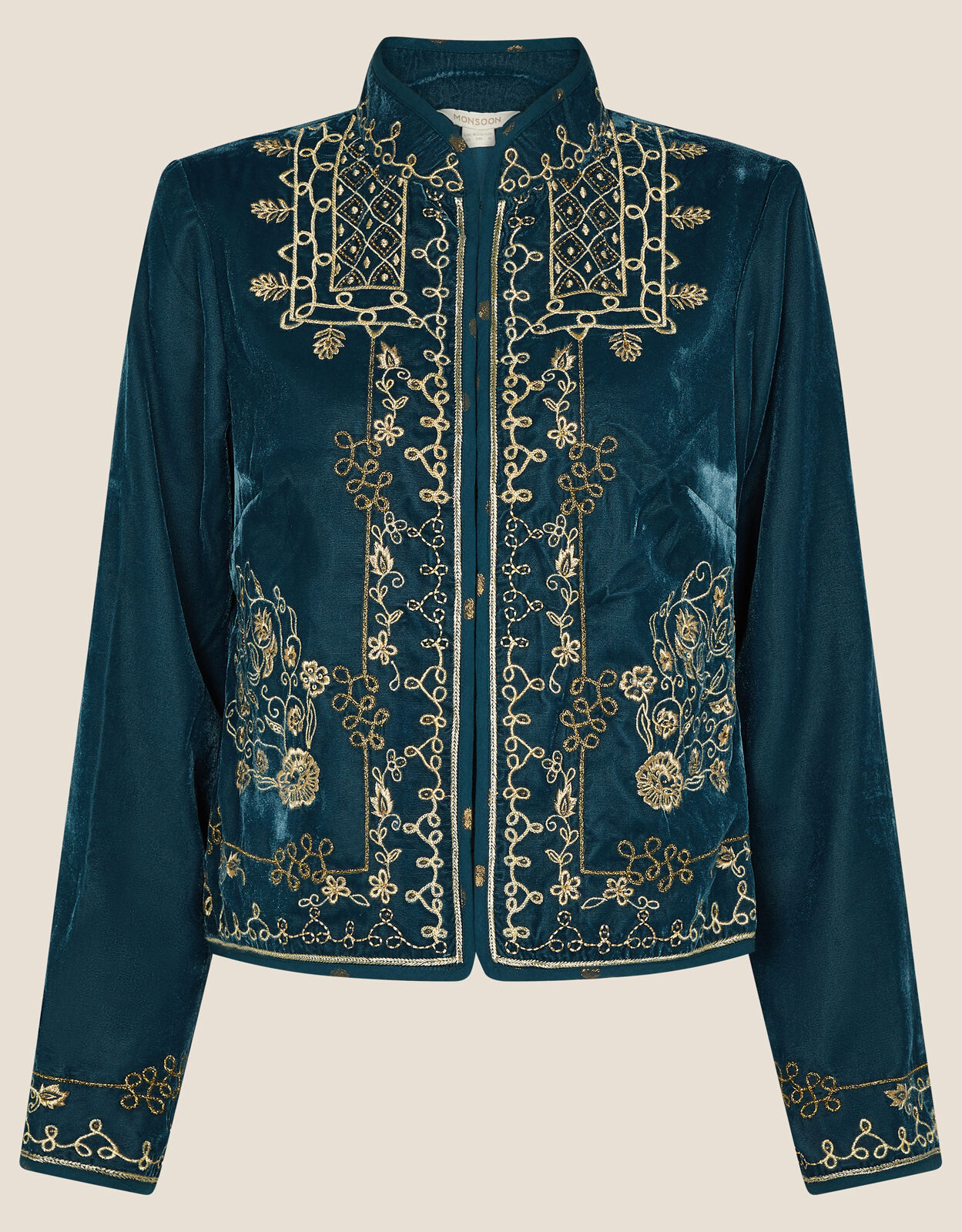 Monsoon embroidered jacket shop