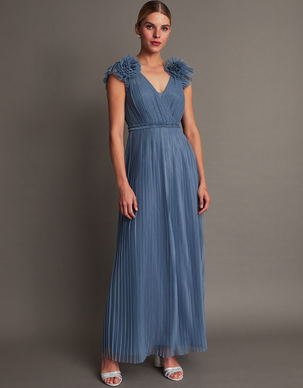 Monsoon light blue top dress