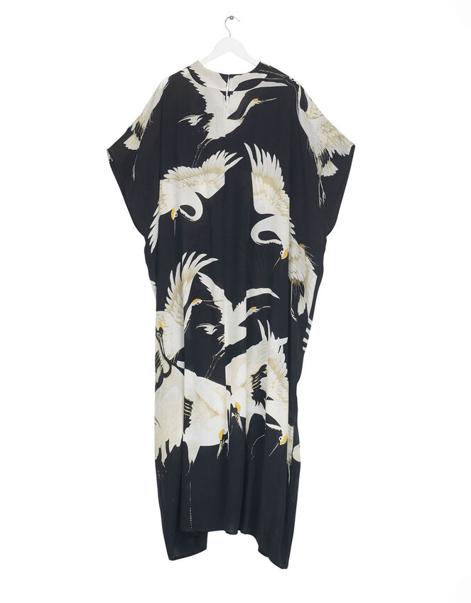 One Hundred Stars Stork Print Maxi Kaftan, , large