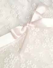 Jasmine Organza Flower Dress, Ivory (IVORY), large