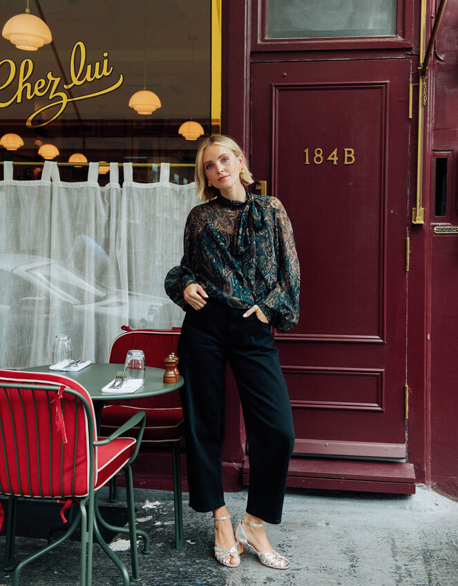 Marissa Barrel Jeans, Black (BLACK), large