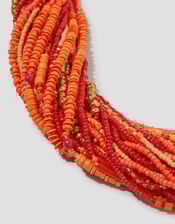 Multi-Strand Beaded Necklace, , large