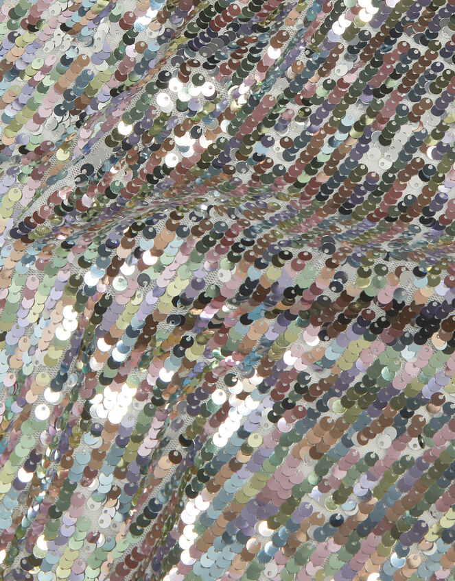 Rainbow Sequin Party Dress, Multi (MULTI), large