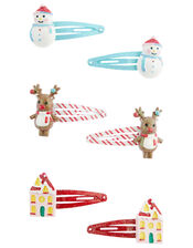 Festive Friends Hair Clip Set, , large