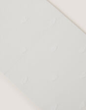 Sheer Heart Tights, White (WHITE), large