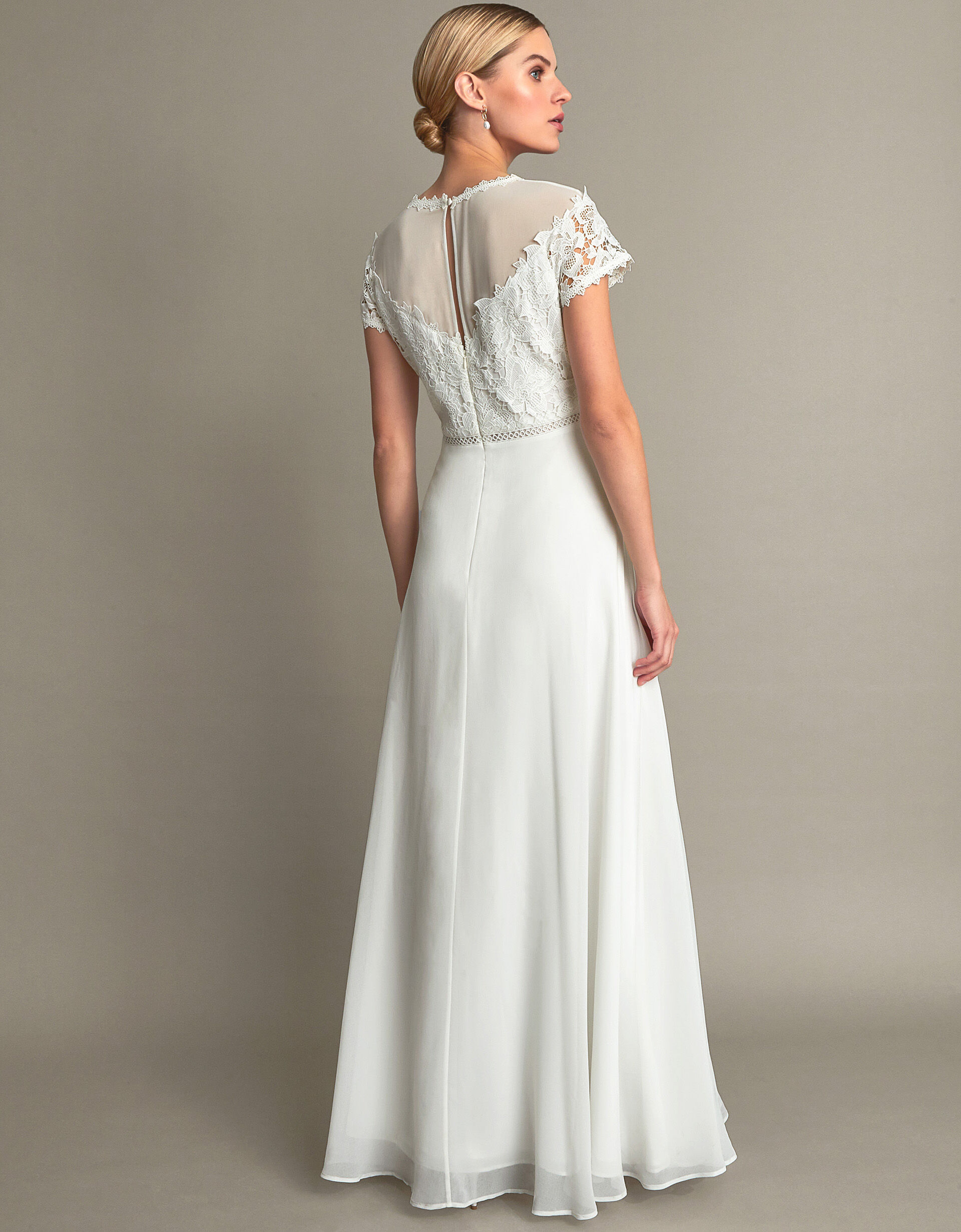 Angela Lace Bridal Dress Ivory Wedding Dresses Monsoon Global