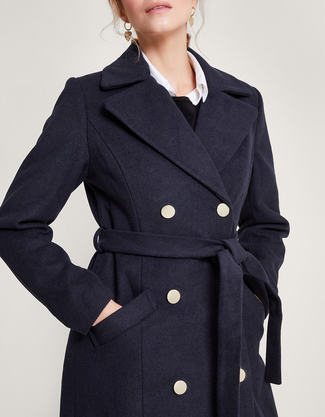 Navy trench new arrivals coat womens uk