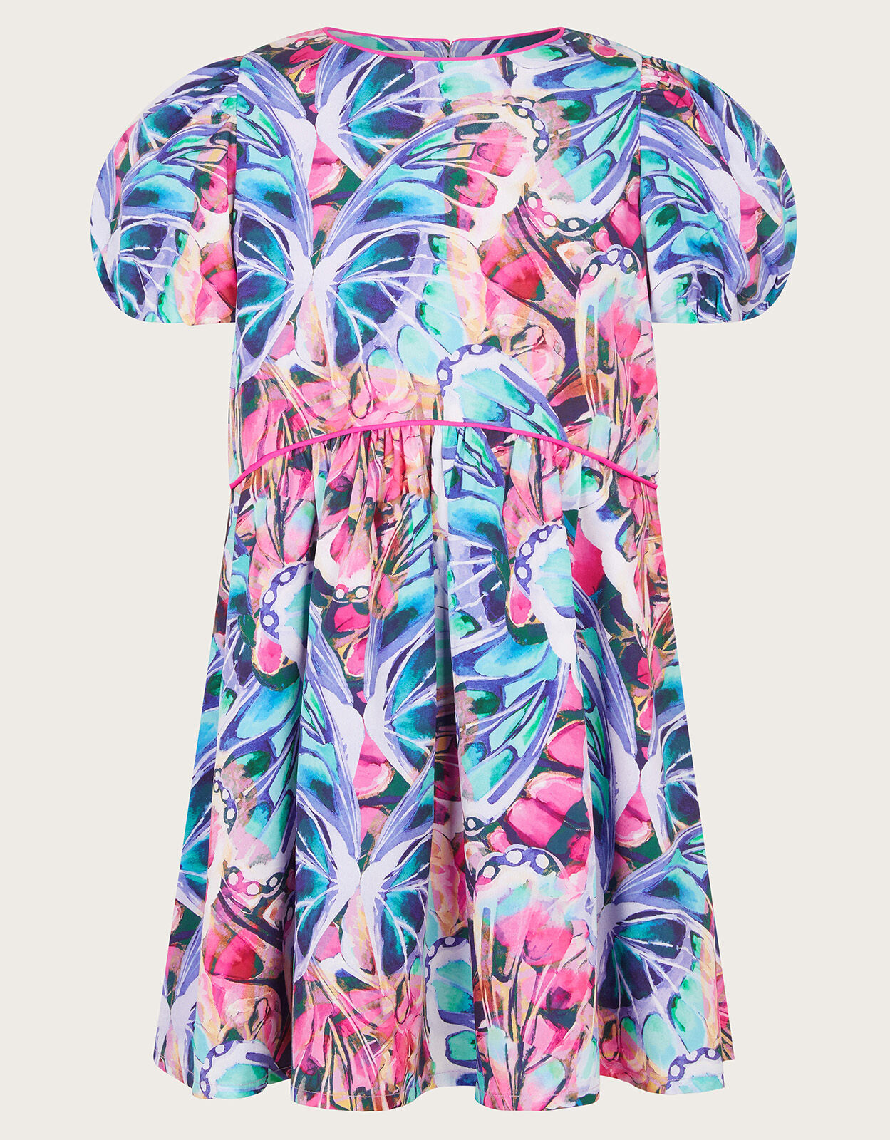 Monsoon girls butterfly dress sale