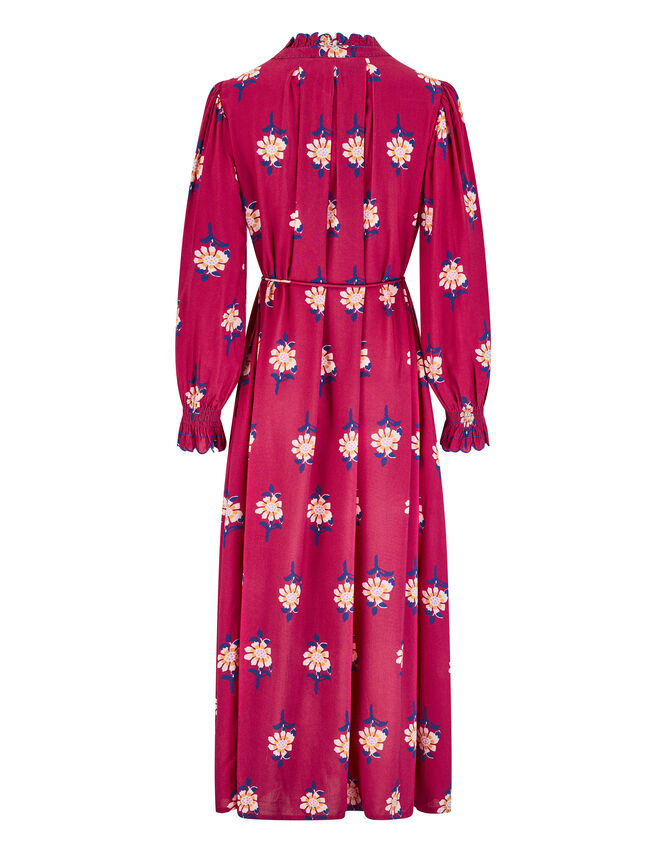 East Stine Floral Print Maxi Dress, Pink (PINK), large