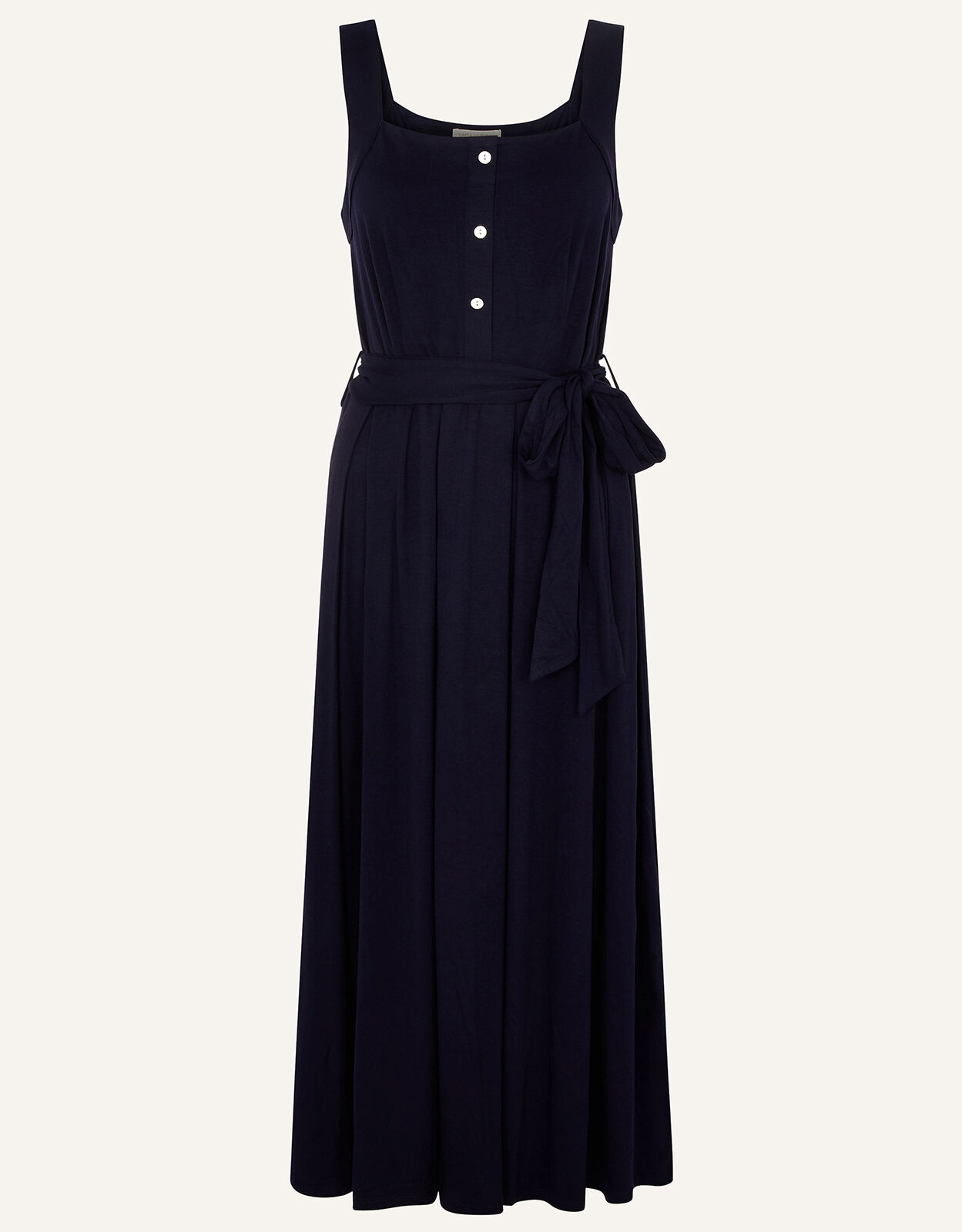 navy and white sundress