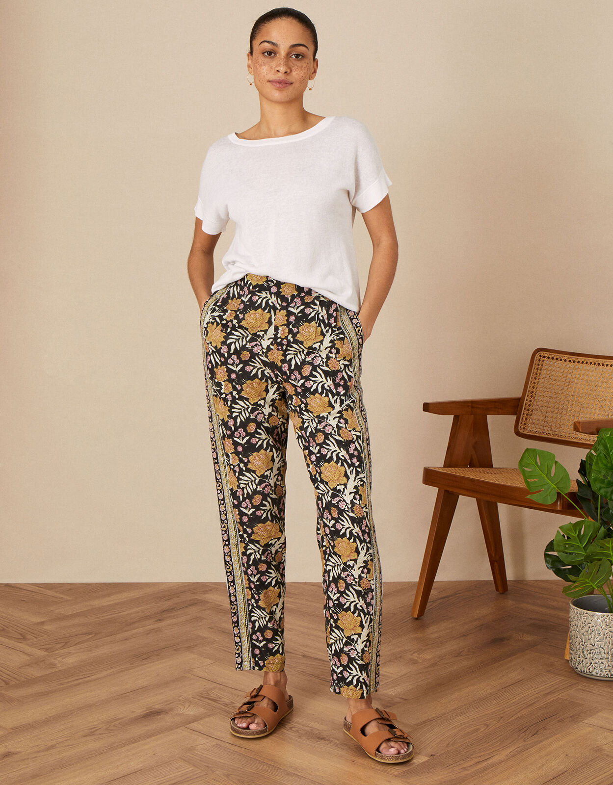 Viscose Women's Trousers | Wide Leg 
