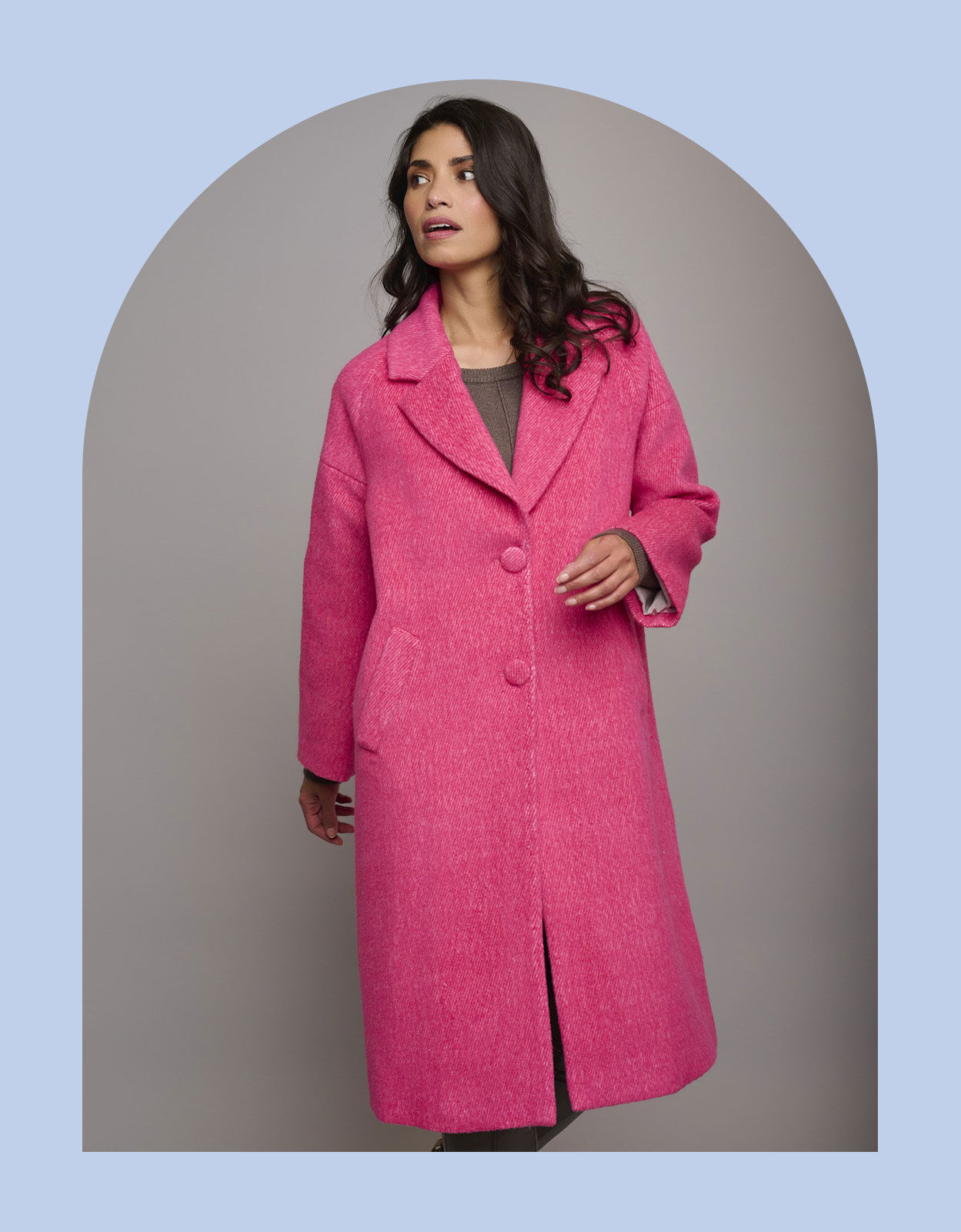 Monsoon louis check coat online