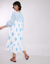 East Clover Dress, White (WHITE), large