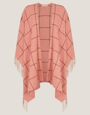 Ambi Blanket Check Shawl, , large