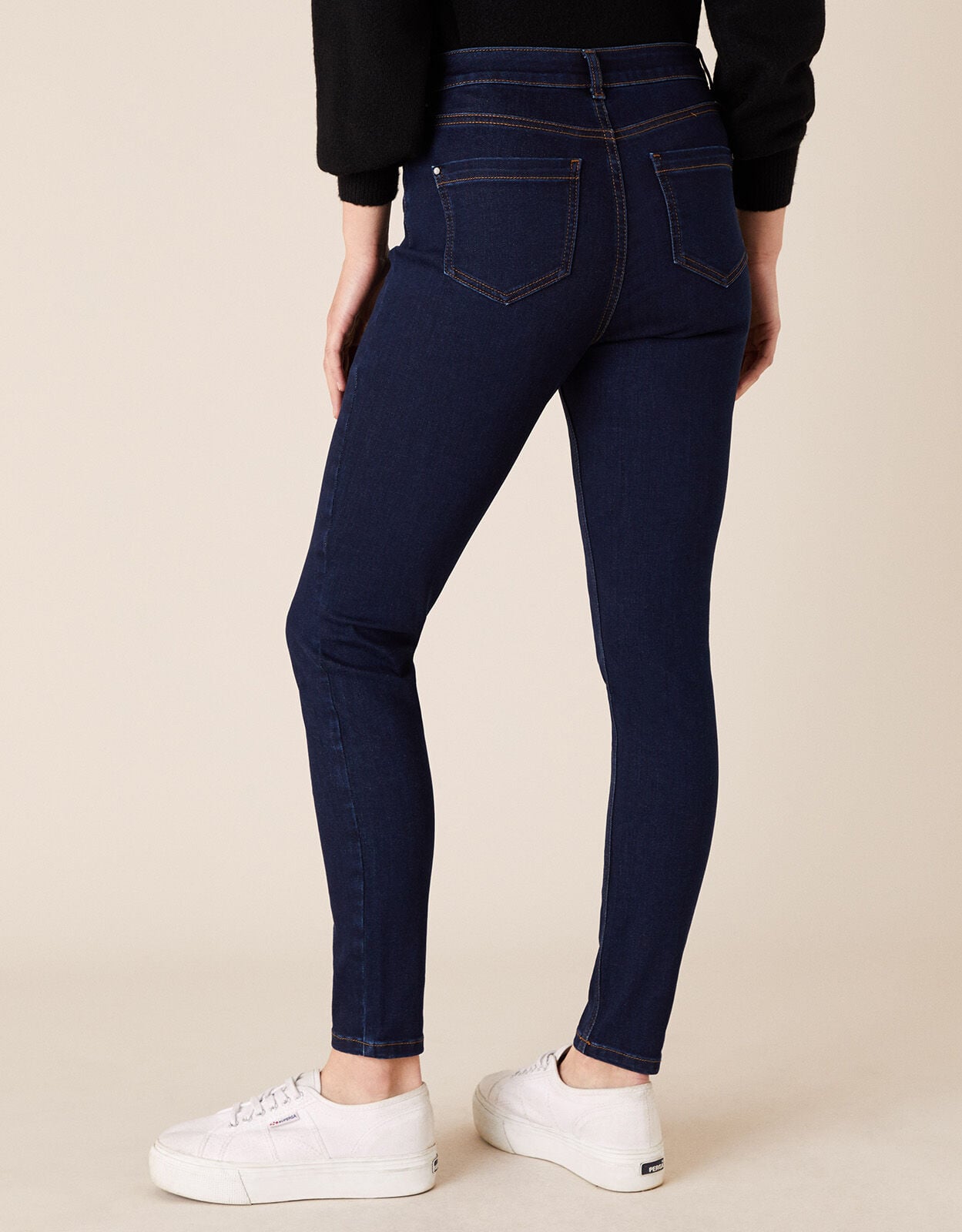 Iris Regular-Length Skinny Jeans Blue 