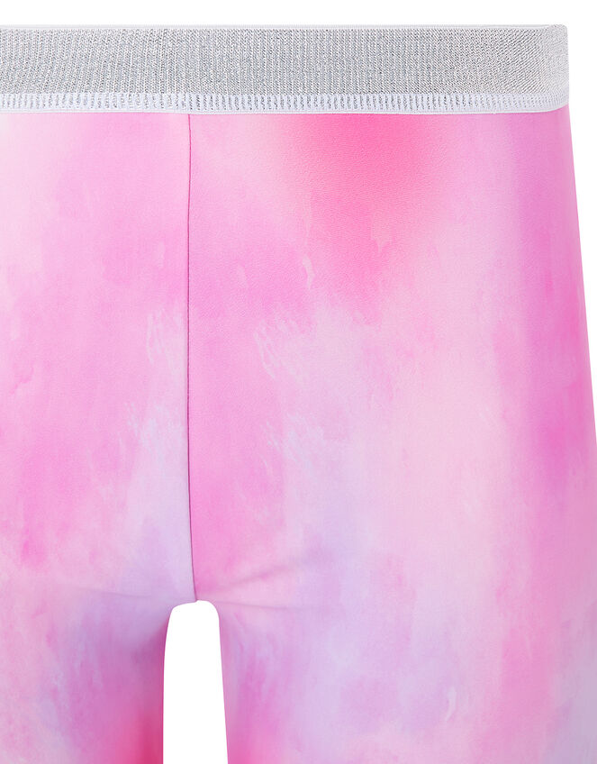 Alice Tie Dye Cycling Shorts, Pink (PINK), large