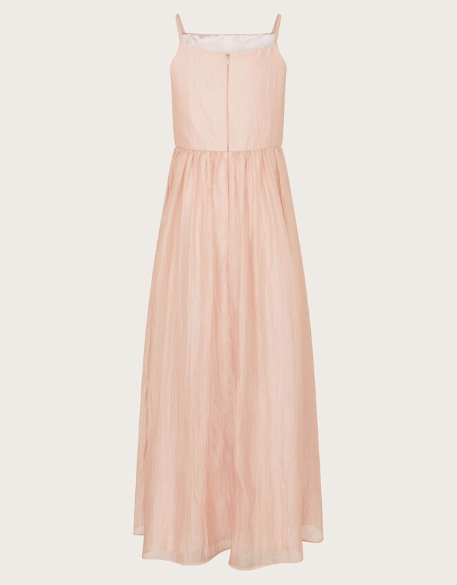 Nola 3D Flower Organza Prom Dress, Pink (PINK), large