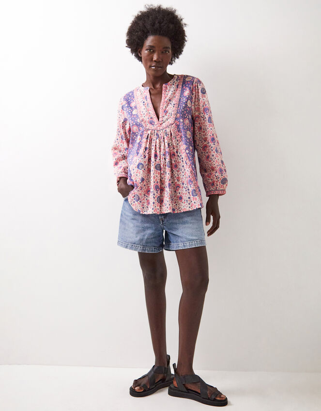 East Imogen Floral Blouse, Multi (MULTI), large