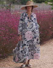 One Hundred Stars Block Floral Slouch Bag, , large