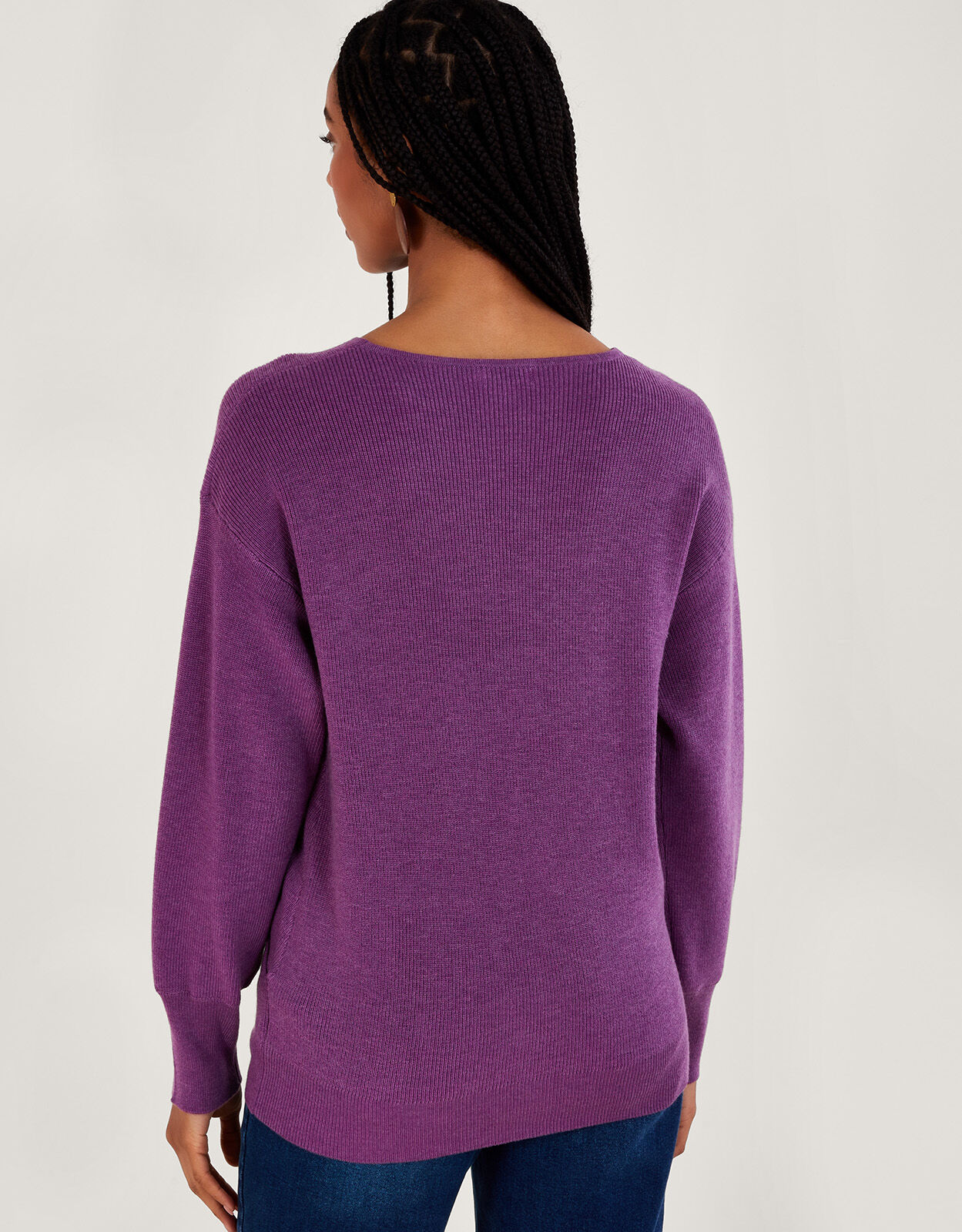 Ladies wrap jumper on sale
