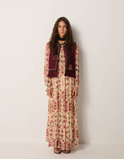 Maison Hotel Lolita Print Maxi Dress, Multi (MULTI), large